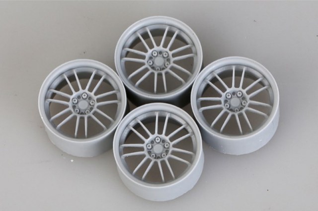 ホビーデザイン 1/24 18インチ RAYS RE30 ホイールセット HD03-0354