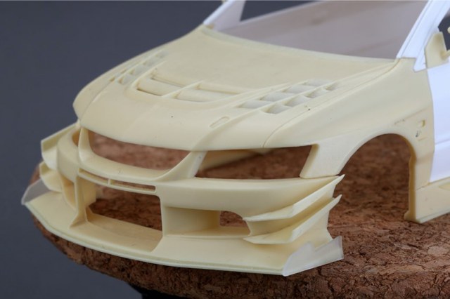 メーカー絶版] ホビーデザイン 1/24 Voltex ミツビシ ランサー Evo. IX