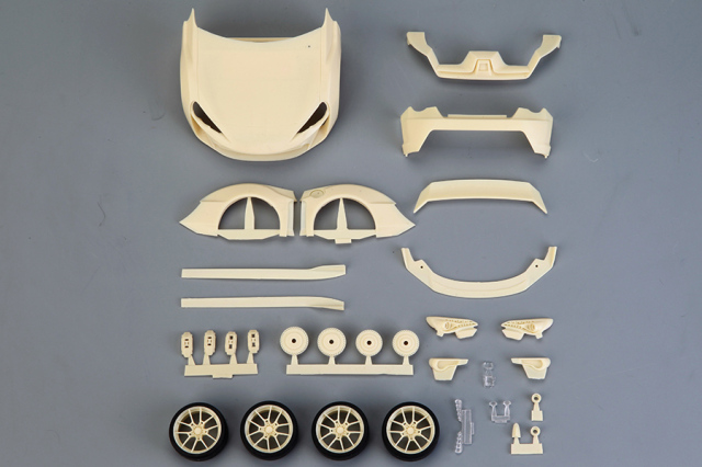 ホビーデザイン 1/24 トランスキット アーティシャン スピリット トヨタ FT86 ワイドボディ (タミヤ対応)　HD03-0561