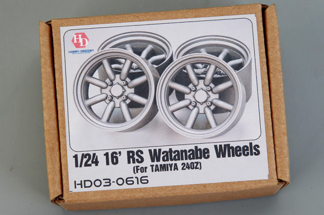 [メーカー完売] ホビーデザイン 1/24 16インチ RS ワタナベホイール　HD03-0616