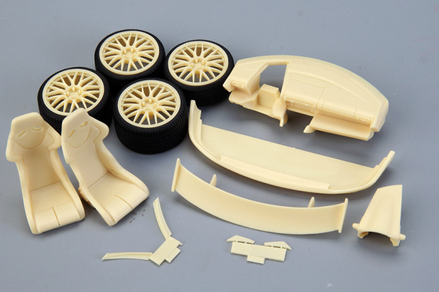 ホビーデザイン 1/24 レクサス LFA ニュルパッケージ ディティール