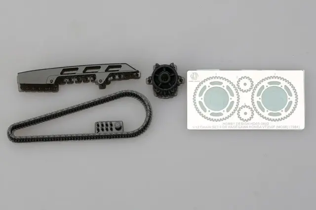 ホビーデザイン 1/12 3Dプリントパーツ ホンダ VT250F チェーンパーツ ハセガワ対応　HD03-0692
