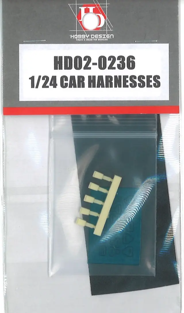 260408 ホビーデザイン 1/24 シートベルト パーツセット 乗用車用 HD02-0236