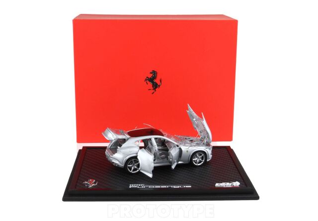 [予約] BBR 1/43 フェラーリ プロサングエ 2022 レッド フルオープン固定モデル　HE43001AST
