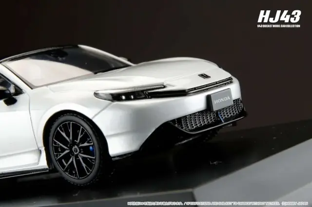 予約] ホビージャパン 1/43 ホンダ プレリュード 2025 ホワイト