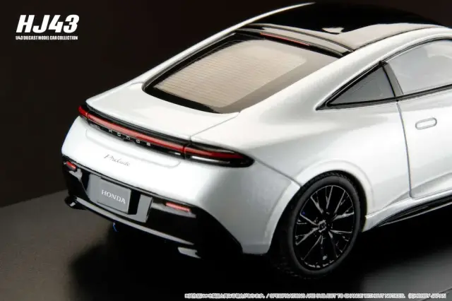 予約] ホビージャパン 1/43 ホンダ プレリュード 2025 ホワイト