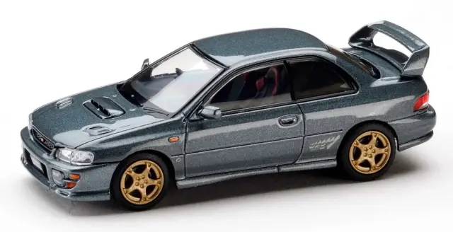 [予約] ホビージャパン 1/64 スバル インプレッサ ピュアスポーツクーペ WRX type R STi Ver.6 クールグレーメタリック　HJ641079GGM