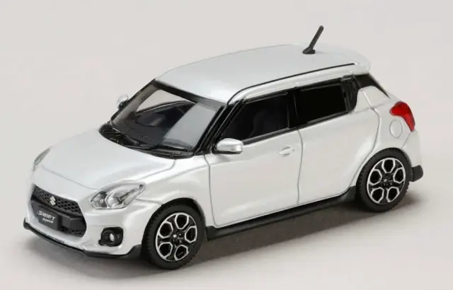 [予約] ホビージャパン 1/64 スズキ スイフトスポーツ (ZC33S) ピュアホワイトパール　HJ641083AW