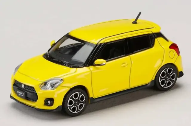 [予約] ホビージャパン 1/64 スズキ スイフトスポーツ (ZC33S) チャンピオンイエロー　HJ641083AY