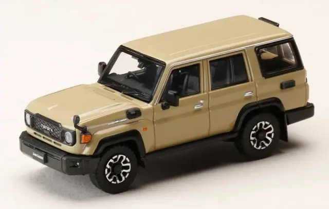 [予約] ホビージャパン 1/64 トヨタ ランドクルーザー 70 (GDJ76W) ベージュ　HJ641090ABE