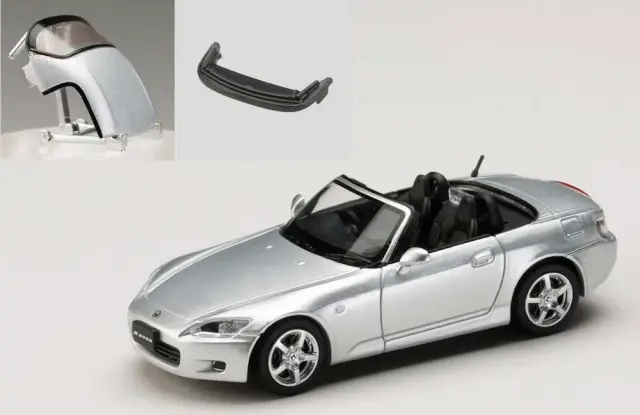 [予約] ホビージャパン 1/64 ホンダ S2000 AP1 セブリングシルバーメタリック　HJ642020AS