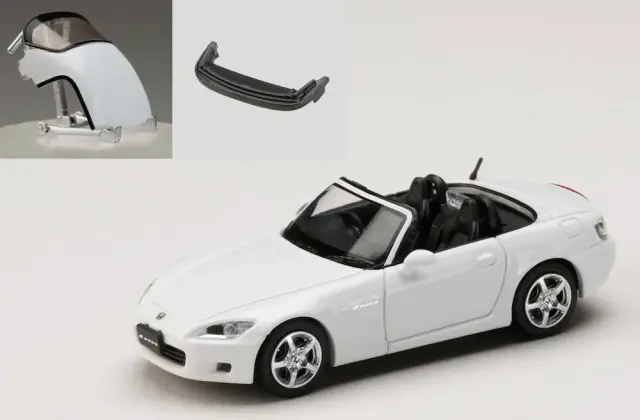 [予約] ホビージャパン 1/64 ホンダ S2000 AP1 グランプリホワイト　HJ642020AW