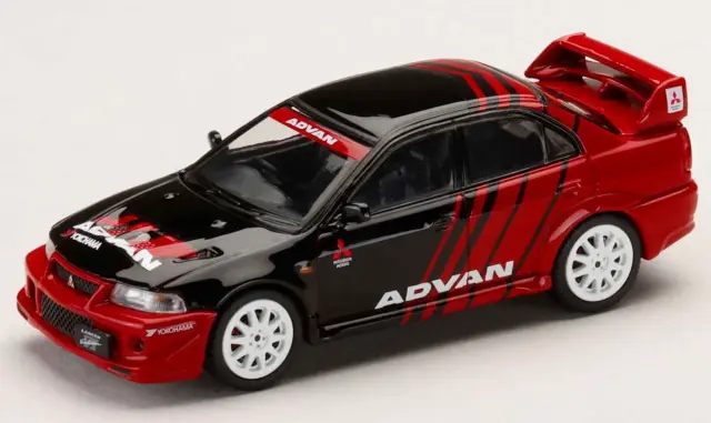 HK460Dカスタム(完動品) ホビージャパン 1/64 ミツビシ ランサー RS Evo.3 頭文字D 須藤
