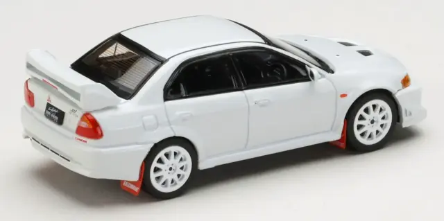 [予約] ホビージャパン 1/64 ミツビシ ランサー GSR エボリューション 6 (T.M.E) (CP9A) 2000 マッドフラップ付き スコーティアホワイト　HJ642033BW