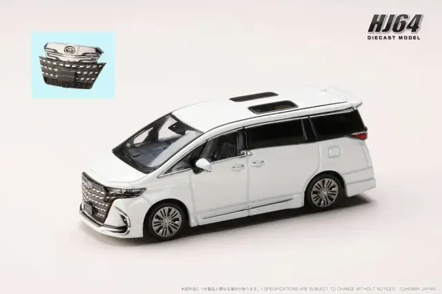 予約] ホビージャパン 1/64 トヨタ アルファード Z (H40W) 純正