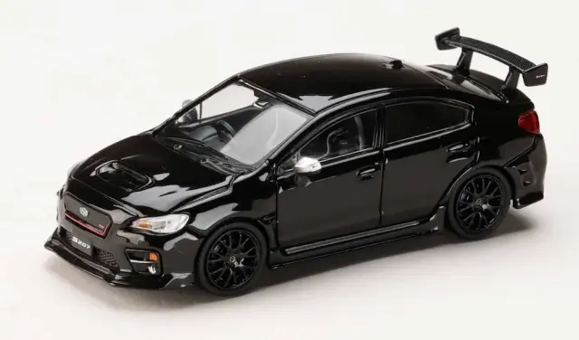 [予約] ホビージャパン 1/64 スバル S207 NBR チャレンジ パッケージ クリスタル ブラック シリカ　HJ643068BK