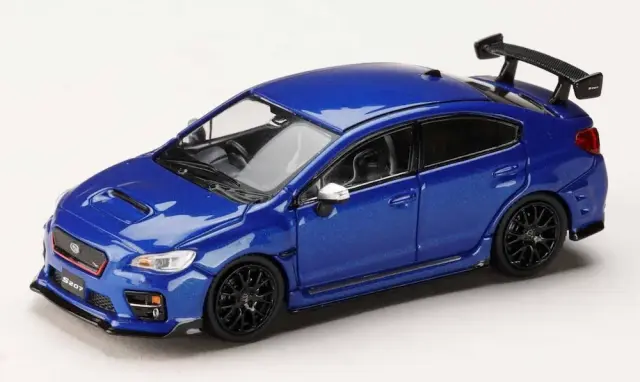 [予約] ホビージャパン 1/64 スバル S207 NBR チャレンジ パッケージ WR ブルー パール　HJ643068BL