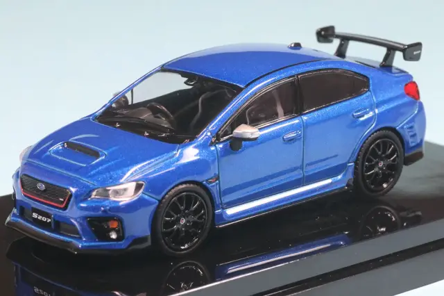 ホビージャパン 1/64 スバル S207 NBR チャレンジ パッケージ WR ブルー パール　HJ643068BL