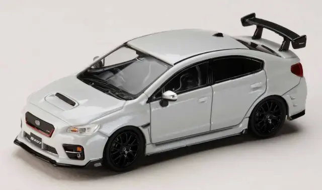 [予約] ホビージャパン 1/64 スバル S207 NBR チャレンジ パッケージ クリスタル ホワイト パール　HJ643068W