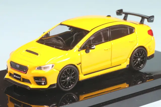 ホビージャパン 1/64 スバル S207 NBR チャレンジ パッケージ /イエローエディション サンライズ イエロー　HJ643068Y