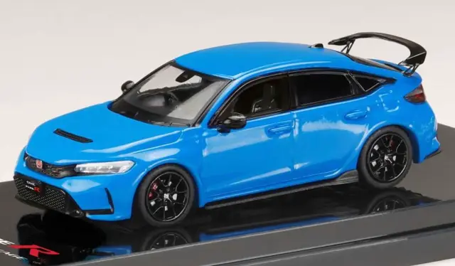 [予約] ホビージャパン 1/64 ホンダ シビック TYPE R (FL5) レーシングブラックパッケージ 2025 レーシングブルーパール　HJ644063BL