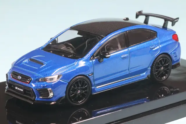 ホビージャパン 1/64 スバル S208 NBR チャレンジパッケージ WR ブルーパール　HJ644068BL