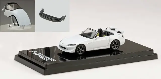 [予約] ホビージャパン 1/64 ホンダ S2000 TYPE S グランプリホワイト　HJ645020W
