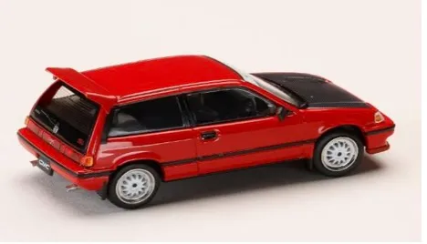 [予約] ホビージャパン 1/64 ホンダ シビック (AT) 後期型 / JDM ストリートレーサー レッド HJ645029R