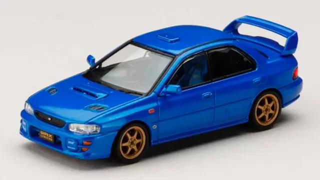 [予約] ホビージャパン 1/64 スバル インプレッサ WRX Type RA STi Ver.4 Limited 1999　HJ646013BBL
