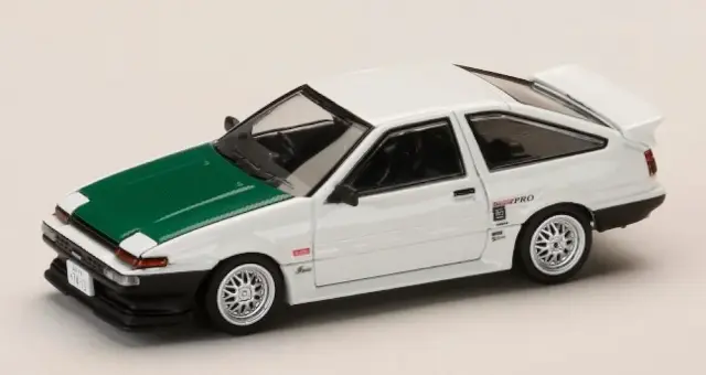 [予約] ホビージャパン 1/64 トヨタ スプリンター トレノ (AE86) 土屋圭市 ストリート号 2011　HJ646052DCK