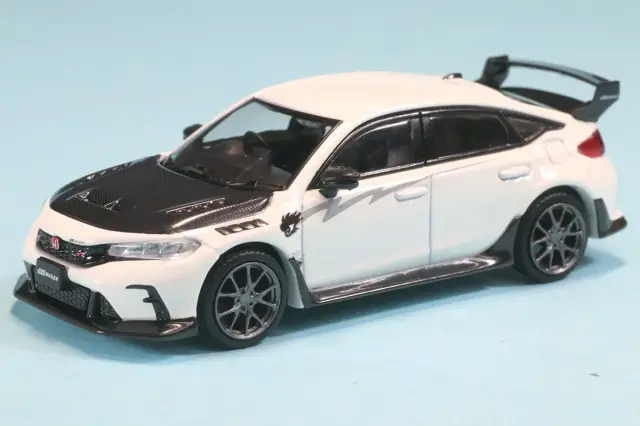 ホビージャパン 1/64 ホンダ シビック タイプR FL5 ムゲン Gr.B 2025 チャンピオンシップホワイト HJDM005B-29
