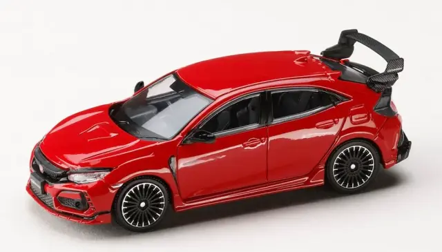 [予約] ホビージャパン 1/64 無限 ホンダ シビック TYPE R (FK8) 2017 フレームレッド　HJDM011-25