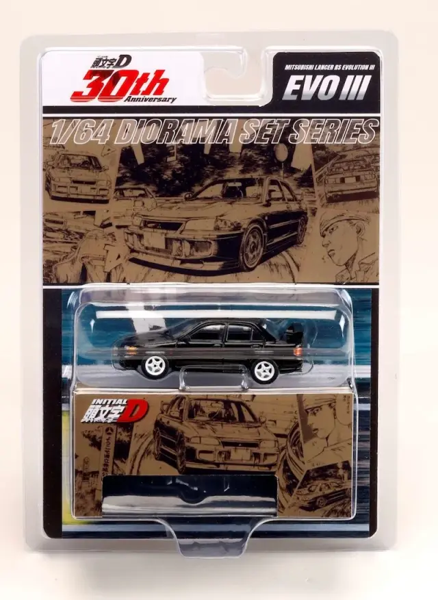 予約] ホビージャパン 1/64 ミツビシ ランサー Evo.3 RS 頭文字D