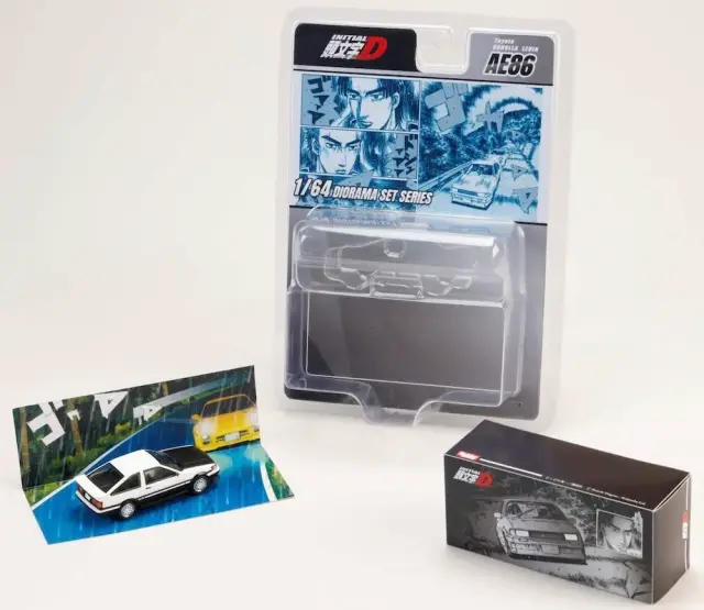 予約] ホビージャパン 1/64 トヨタ カローラ LEVIN (AE86) / 頭文字D