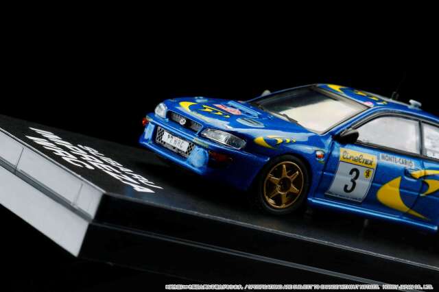 ホビージャパン 1/64 スバル インプレッサ WRC モンテカルロ