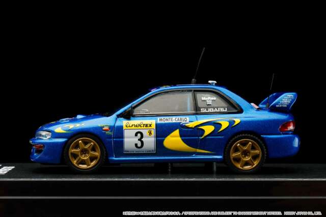 ホビージャパン 1/64 スバル インプレッサ WRC モンテカルロ