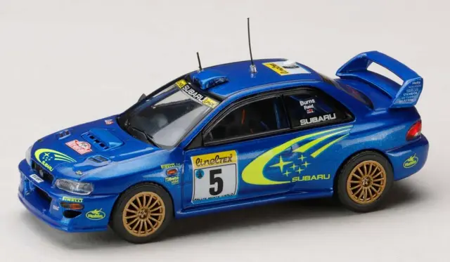 [予約] ホビージャパン 1/64 スバル インプレッサ WRC 1999 No.5モンテカルロ ラリー リチャード・バーンズ 　HJR645041A