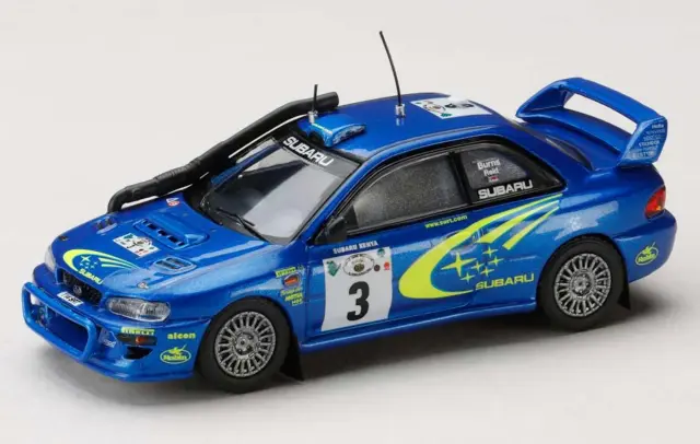 [予約] ホビージャパン 1/64スバル インプレッサ WRC 2000 No.3 サファリラリー リチャード・バーンズ 　HJR646041E