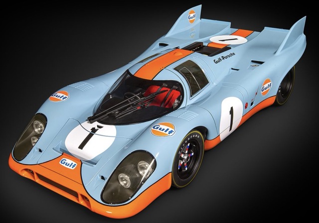 ポケール 1/8 塗装済 ダイキャストキット ポルシェ 917K モンツァ 1000km 1971 2nd.　HK118