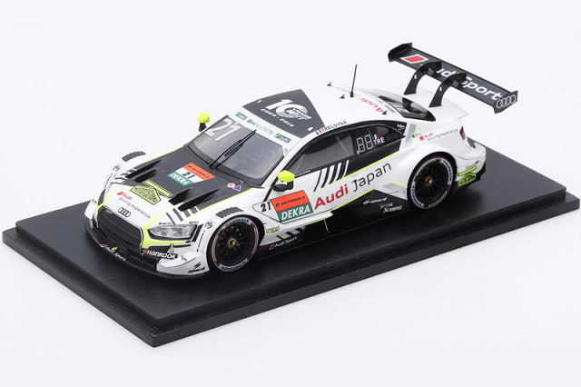 一つ山レーシング特注スパーク 1/43 アウディ RS 5 DTM 一つ山レーシング WRT スーパーGT×DTM Fuji Dream Race 2019 No.21　HRDTM4312019J
