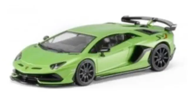 [予約] HUNG HING TOYS 1/64 ランボルギーニ SVJ グリーン ブラックホイール HS00201