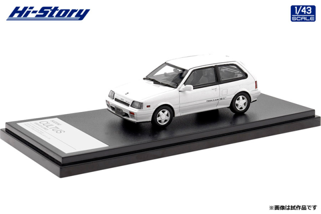 [予約] ハイストーリー 1/43 スズキ カルタス 1300 GT-i 1987 スペリアホワイト　HS360WH