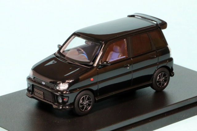 ハイストーリー 1/43 スバル プレオ RS リミテッドII 2002 ピュアブラックマイカ　HS379BK