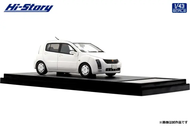 [予約  ハイストーリー 1/43 トヨタ Will サイファ 2002 SHIRO　HS481WH