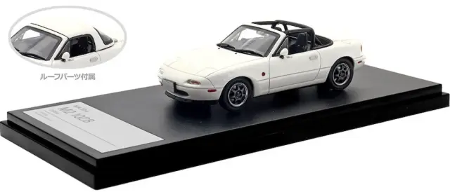 [予約] ハイストーリー 1/43 1/43 マツダ M2 1028 (1994) シャストホワイト　HS487WH