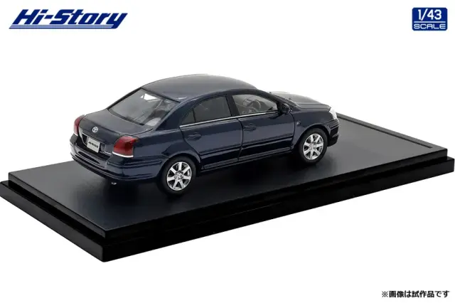 [予約  ハイストーリー 1/43 トヨタ アベンシス Li 2003 ダークブルーマイカメタリック　HS504BL