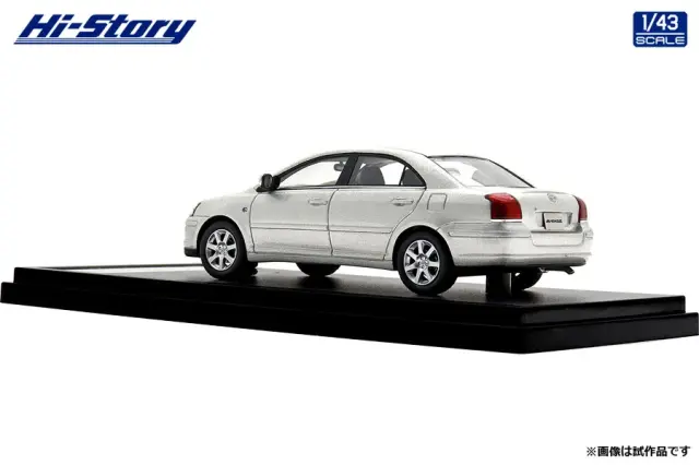 [予約  ハイストーリー 1/43 トヨタ アベンシス Li 2003 シルバーメタリック　HS504SL