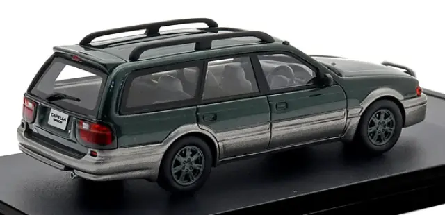 [予約] ハイストリー 1/43 マツダ カペラ ワゴン FX 1994 マリナグリーンマイカ／サイレントシルバーメタリック　HS506GR