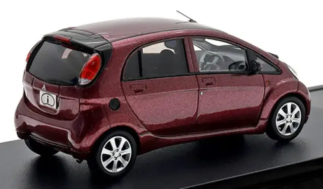 [予約] ハイストリー 1/43 ミツビシ i T 2010 ラズベリーレッドパール　HS508RP