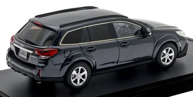 [予約] ハイストリー 1/43 スバル レガシー アウトバック 2.5i アイサイト 2012 ダークグレー・メタリック　HS512GY